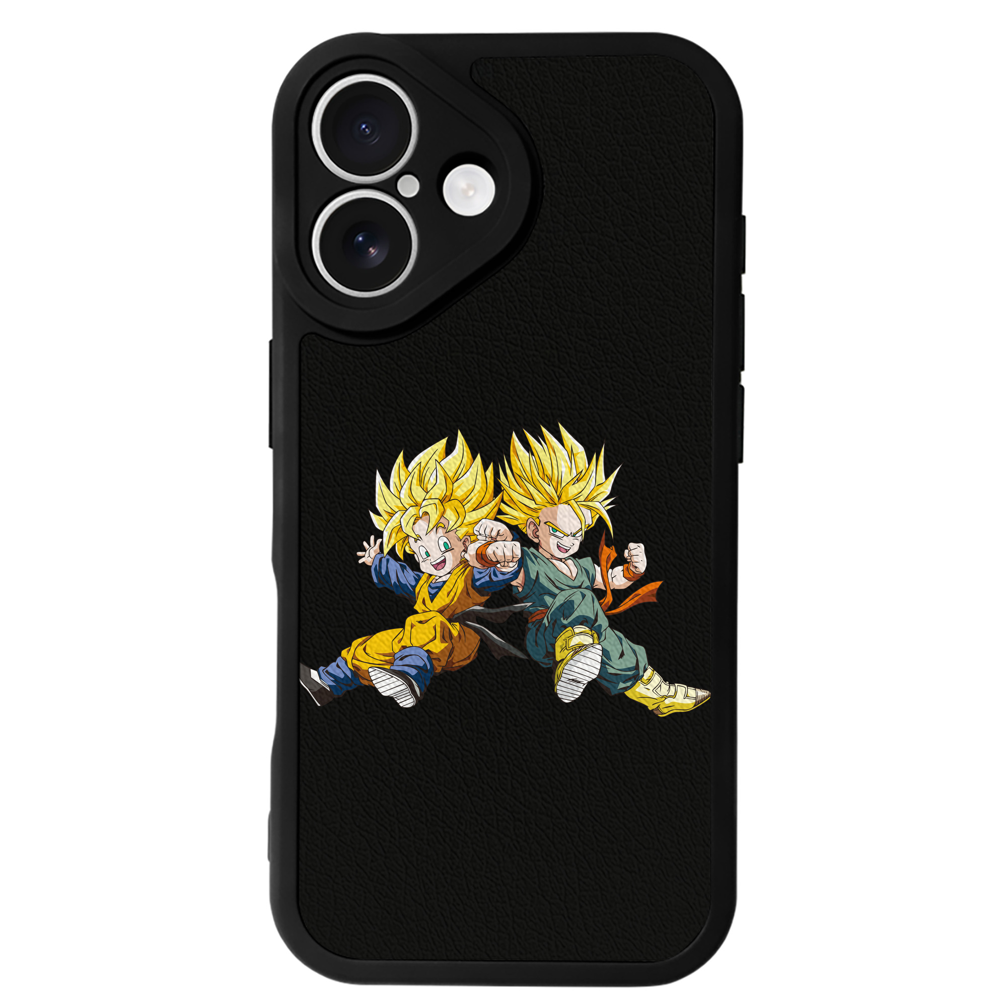 （画像用） ドラゴンボール 孫悟空（そん ごくう）Son Goku カカロット DRAGON BALL Kakarotto 【iPhone 16シリーズ対応】シリコンスマホケース（レザー調） 材質：シリコン